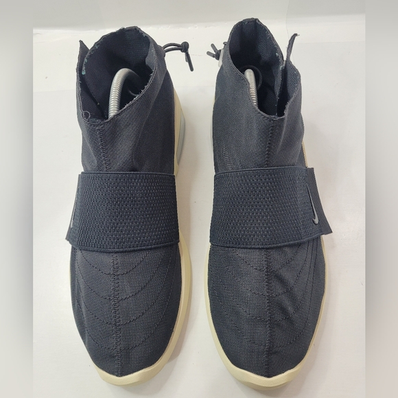 NIKE AIR FEAR OF GOD MOCCASIN BLACK SHOES MEN'S SIZE 11 AT8086-002 - Picture 3 of 15
